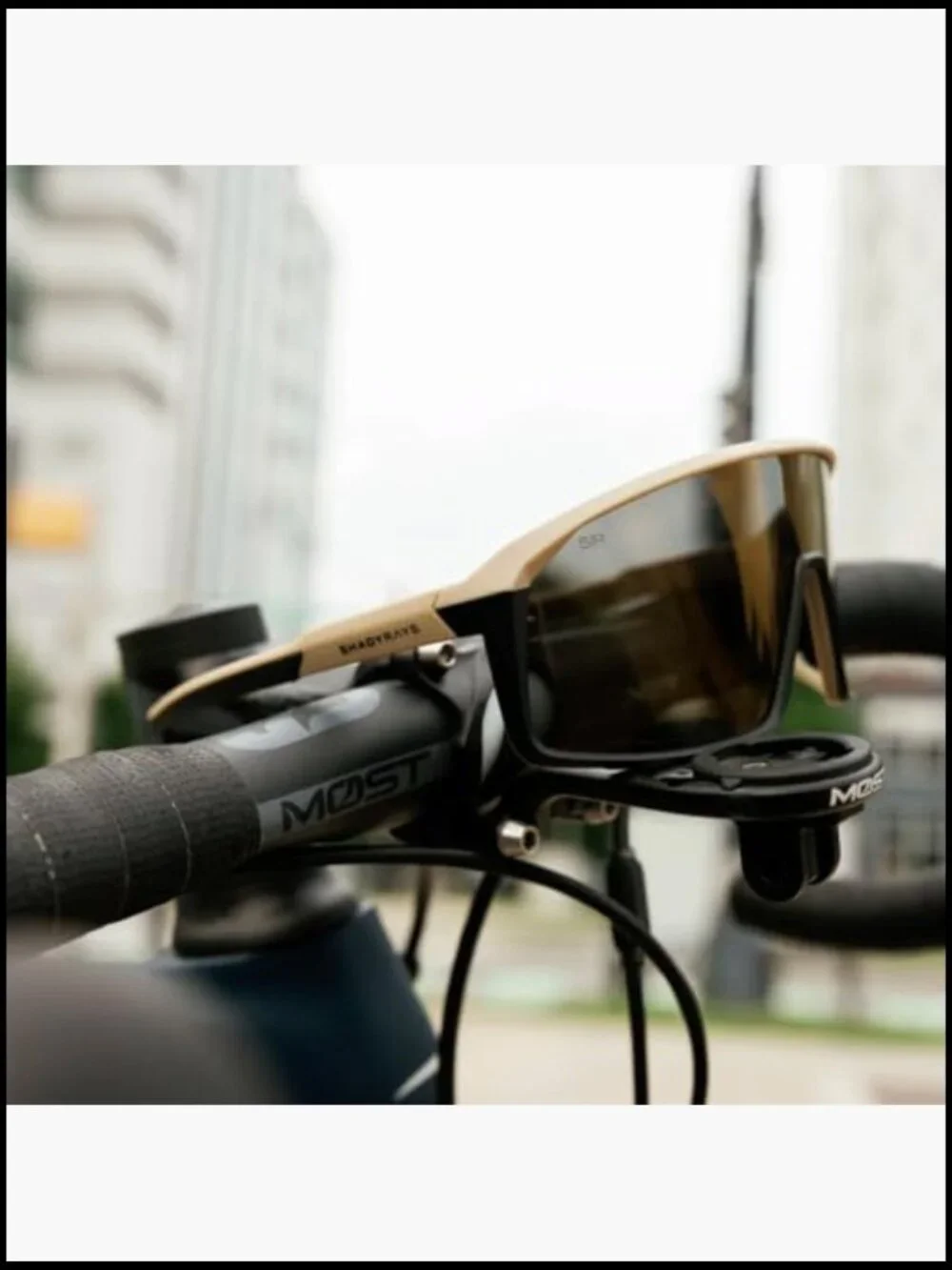 Sport Single Lens Panoramic Polarized Sunglasses